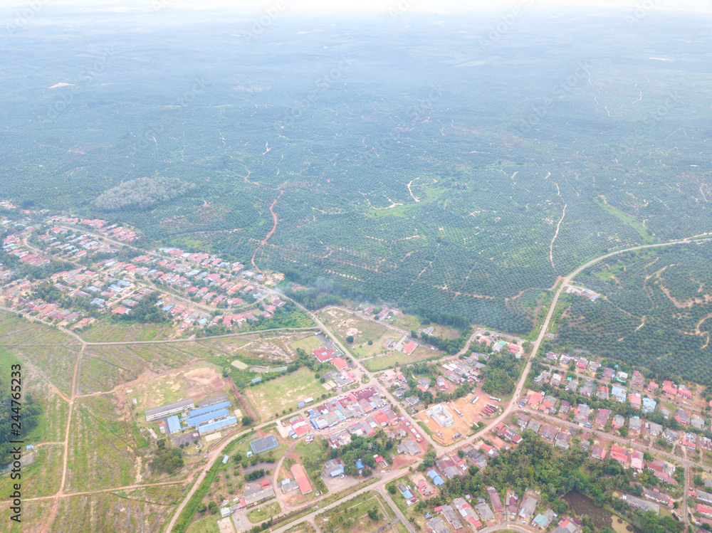 Property land with aerial view.