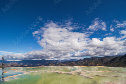 Paisajes de Oaxaca, Hierve el agua