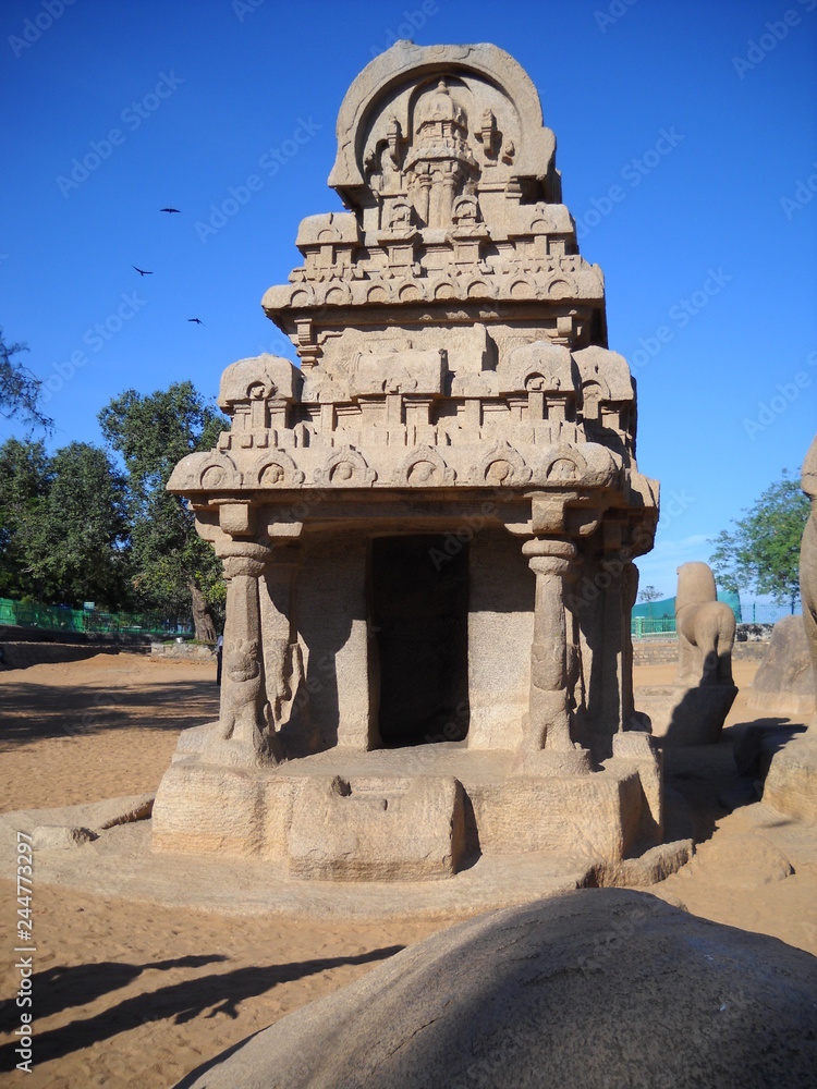 Mahabalipuram Five Rathas