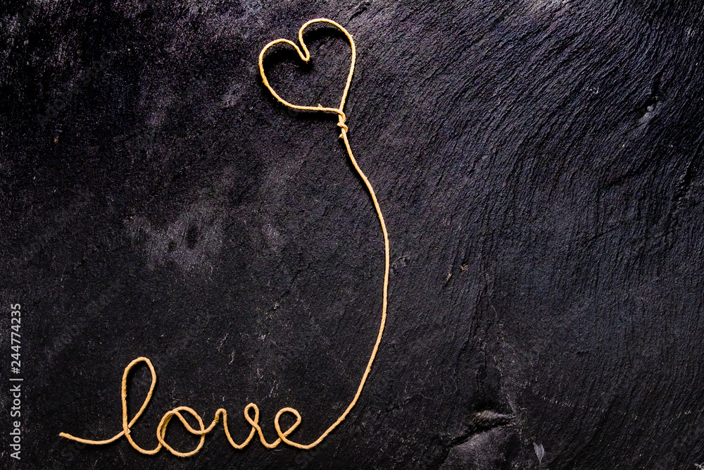 Message D Amour Love Et Coeur Sur Fond Ardoise Stock Photo Adobe Stock Message D Amour Love Et Coeur Sur Fond Ardoise Stock Photo Adobe Stock