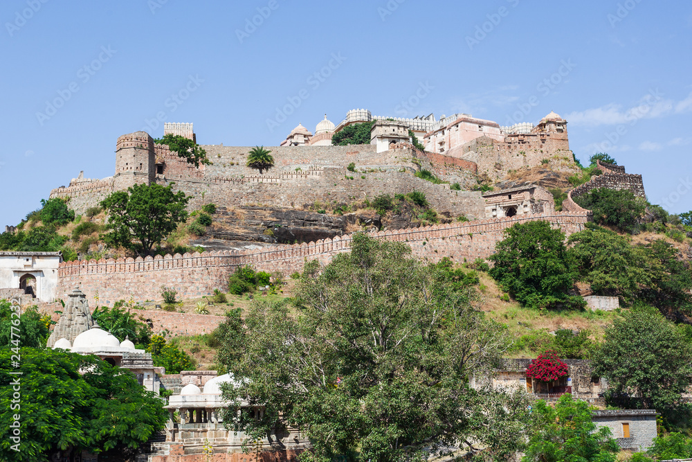 Obraz premium Kumbhalgarh Fort, India 