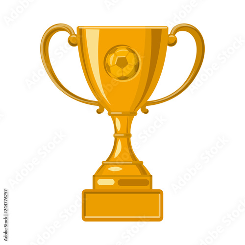 Isolated object of soccer and gear icon. Collection of soccer and tournament stock symbol for web.
