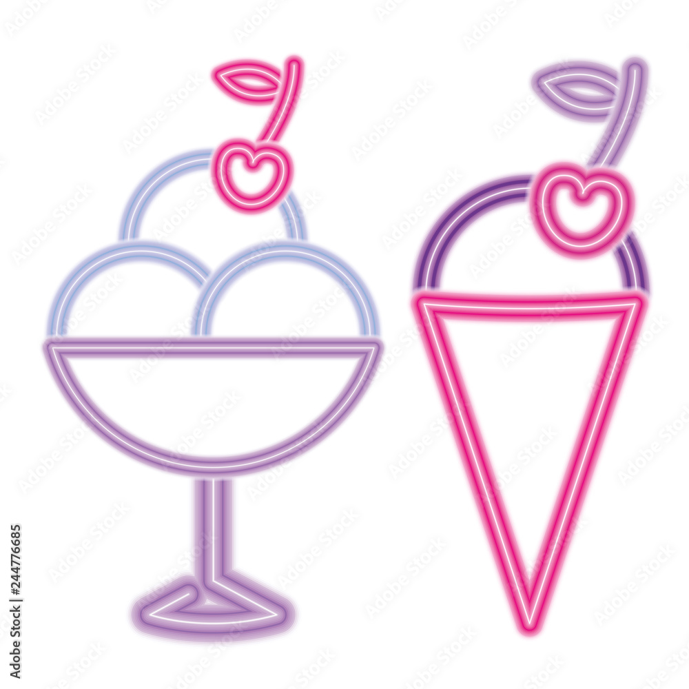 Ice cream design Ice cream design