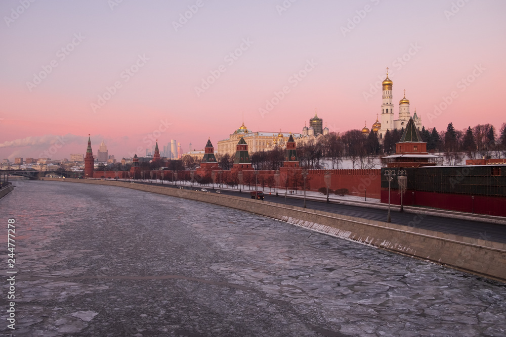 Moscow Kremlin at dawn