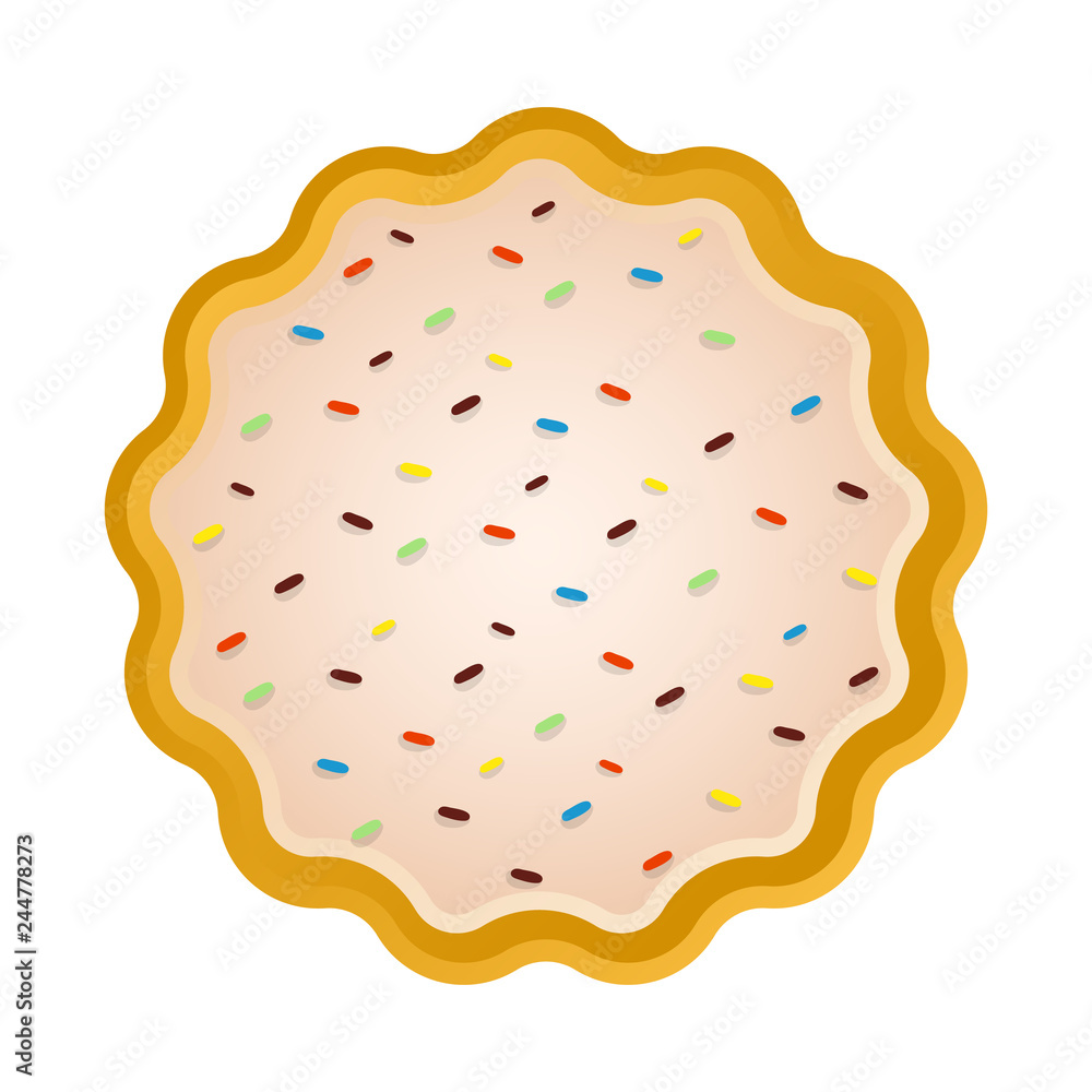 Isolated object of biscuit and bake icon. Collection of biscuit and chocolate stock symbol for web. Isolated object of biscuit and bake icon. Collection of biscuit and chocolate stock symbol for web.