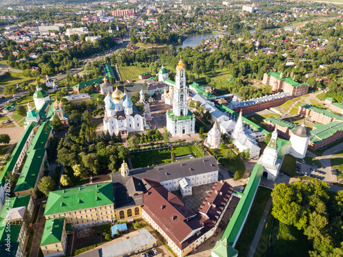 Aerial view of Trinity Lavra of St. Sergius, Sergiev Posad © JackF