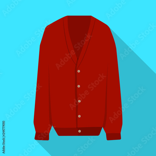 Vector design of man and clothing icon. Set of man and wear stock symbol for web.