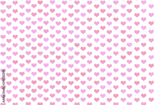 cute hearts background for valentines day