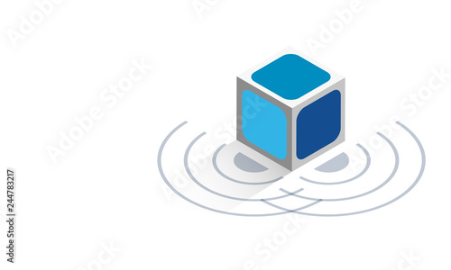 cubo, onde, posta, email, sensore