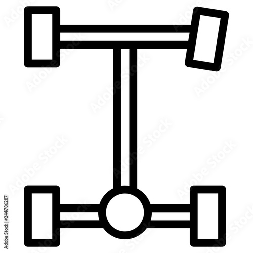 Car Axel  icon