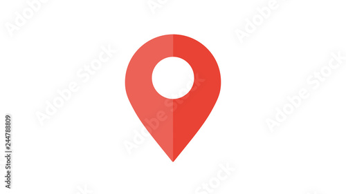 Maps pin Location map icon