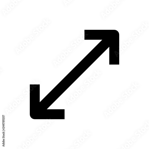 Arrow stretch interface