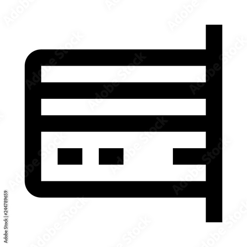 Credit card atm insert card