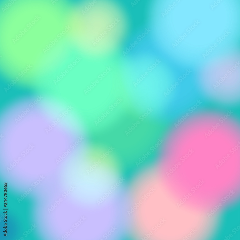 Abstract colorful background. Green, blue, yellow, violet and pink pastel colors. Roundish shapes, blurred lights backdrop. Abstract colorful background. Green, blue, yellow, violet and pink pastel colors. Roundish shapes, blurred lights backdrop.