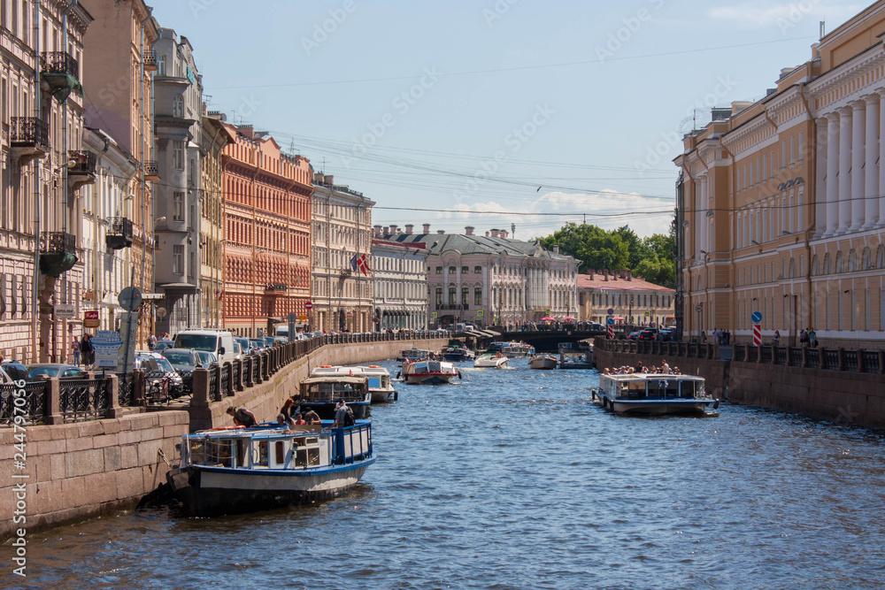 Obraz premium St. Petersburg, Moika River