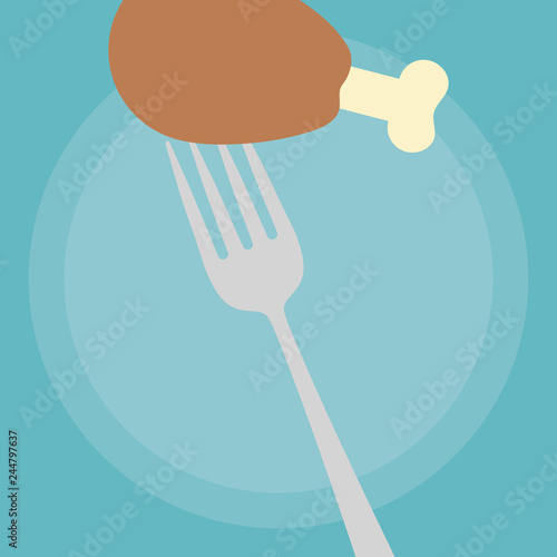 Chicken thigh design
