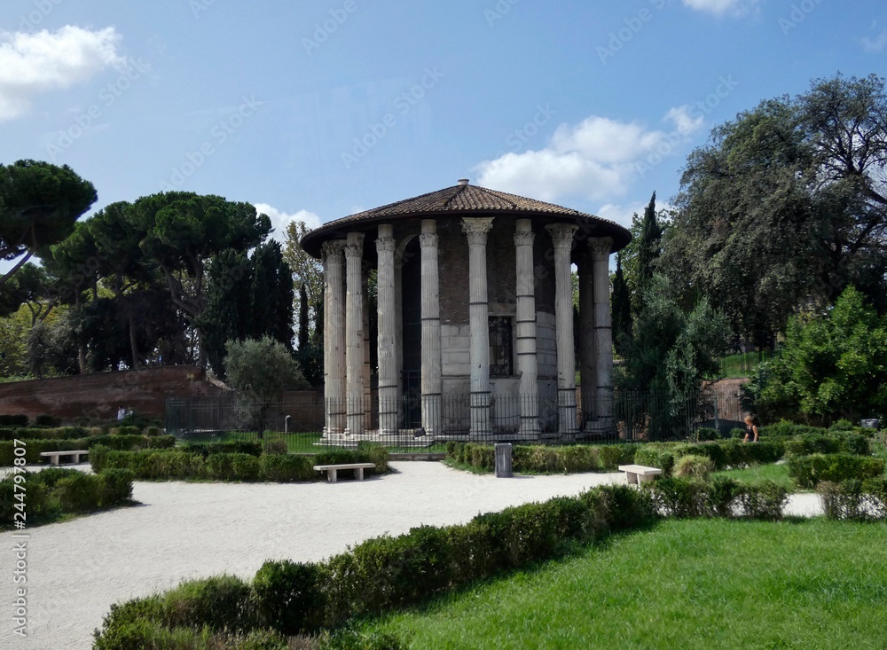 Templo de Vesta en Roma.