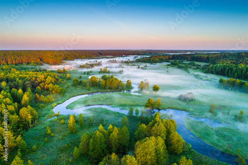 Obraz na płótnie Spring landscape w salonie