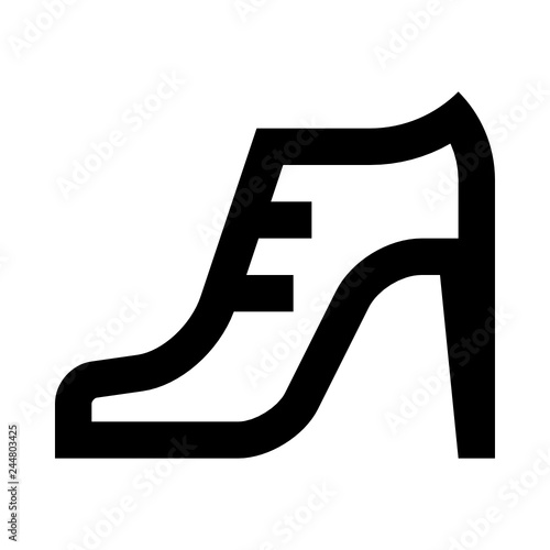 Shoe heel shoes footwear woman