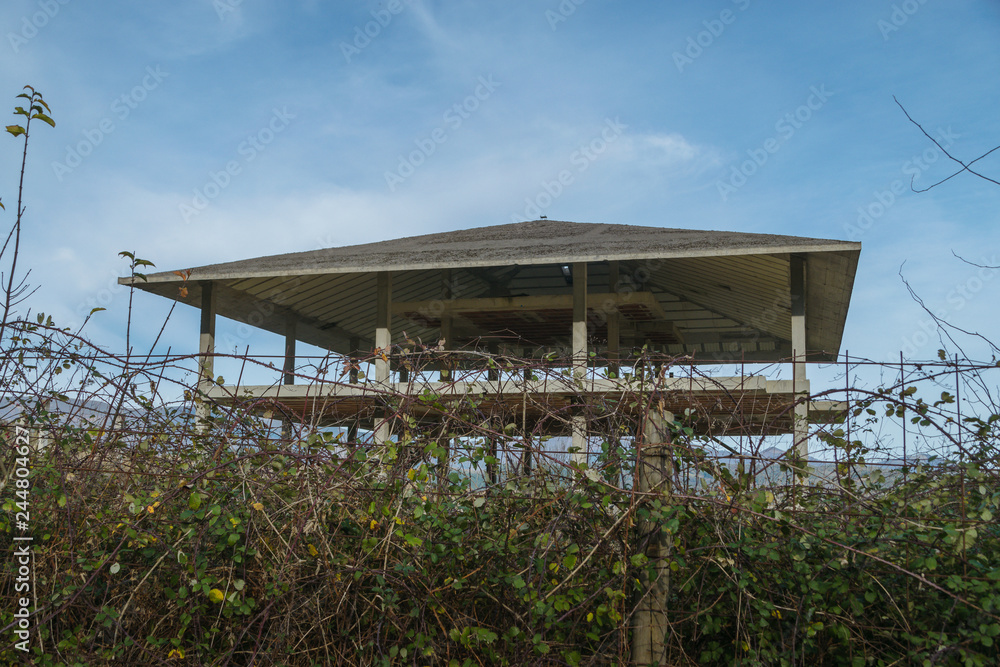 House unbuilt in the countryside House unbuilt in the countryside