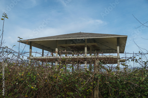 House unbuilt in the countryside