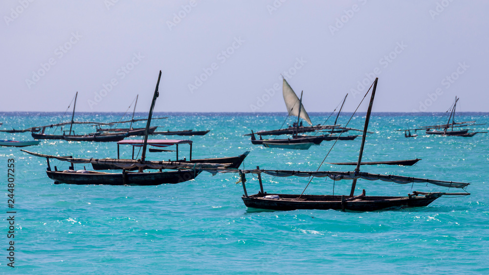 Fishing dhows