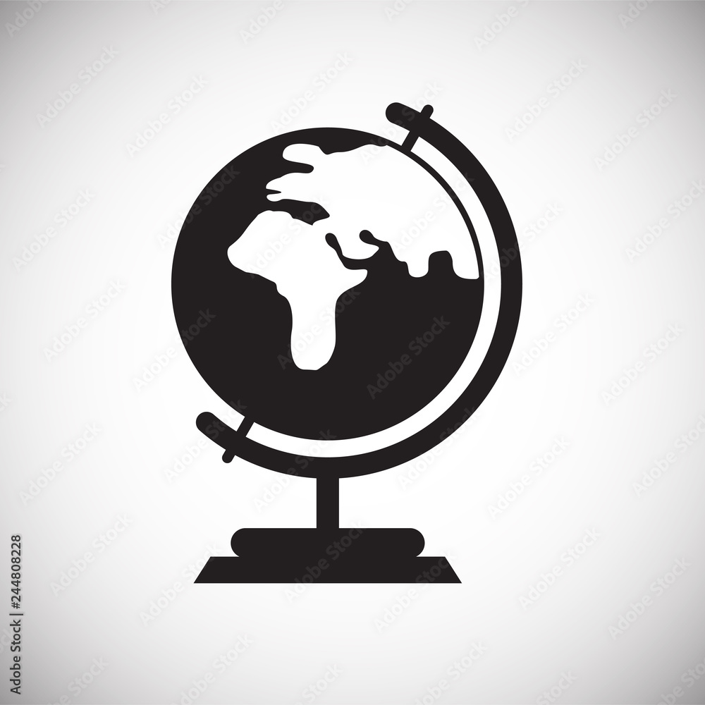 Geography icon on white background for graphic and web design, Modern simple vector sign. Internet concept. Trendy symbol for website design web button or mobile app Geography icon on white background for graphic and web design, Modern simple vector sign. Internet concept. Trendy symbol for website design web button or mobile app