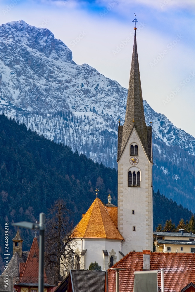 Sillian village, Austria Hochpustertal area near border with Italy South Tyrol