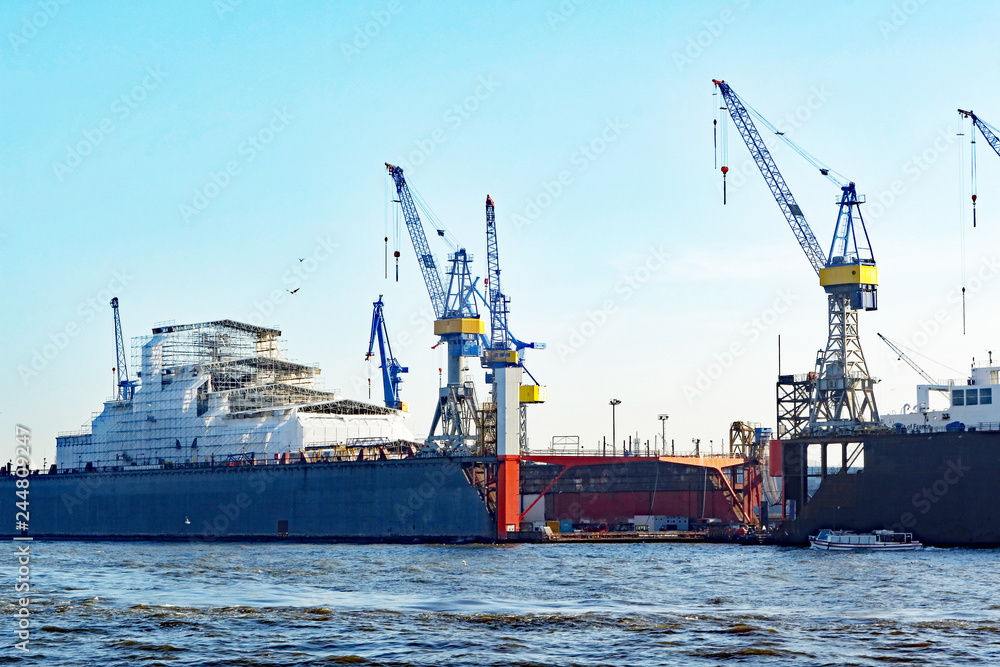 Hamburg Hafen Werft