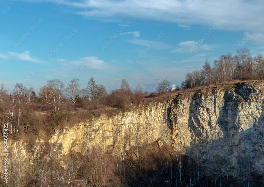 Fototapeta premium The Lebanon quarry, Cracow, Poland