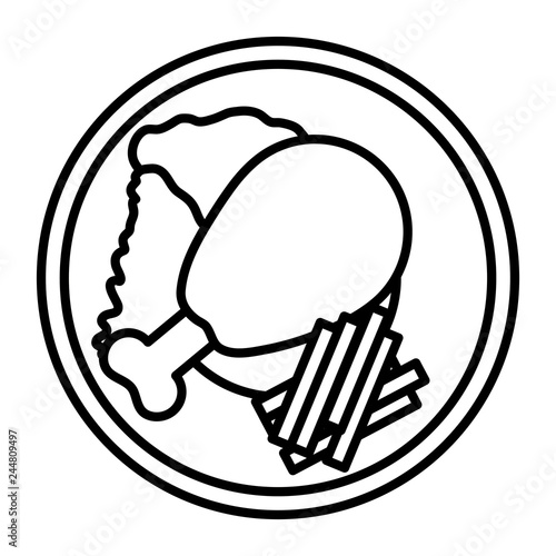 Chicken thigh design
