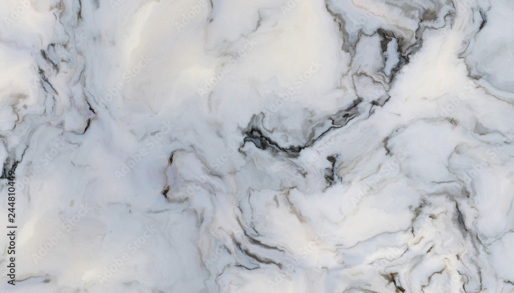 Fototapeta premium White curly marble