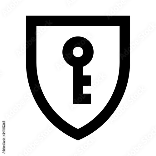 Security shield key