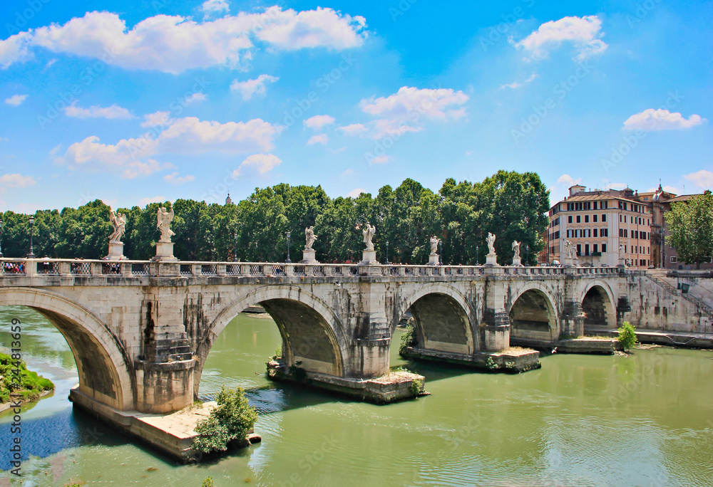 Angl Bridge, Ponte Sant'Angelo Rome