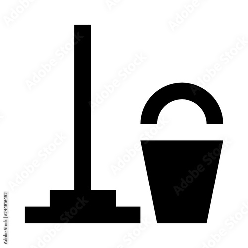 Mop bucket cleaning