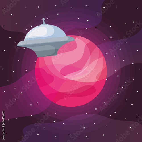 Alien spaceship design