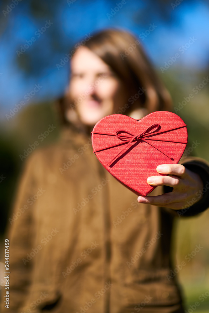 Fototapeta premium Valentine's day background