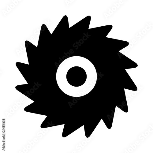 Circular saw cutting