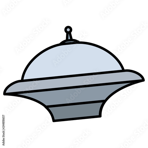 Alien spaceship design