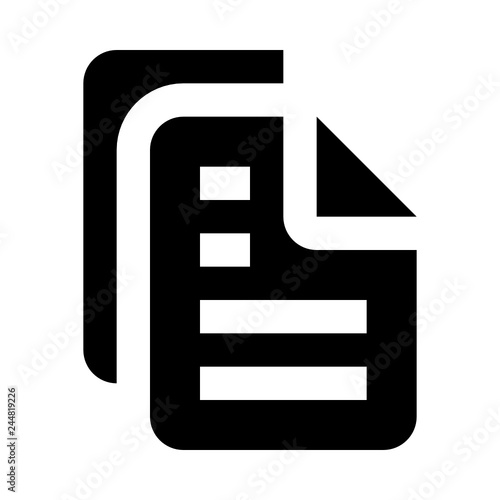 Files text pile
