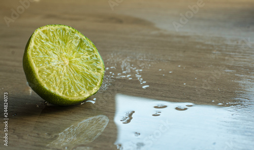 lime in water