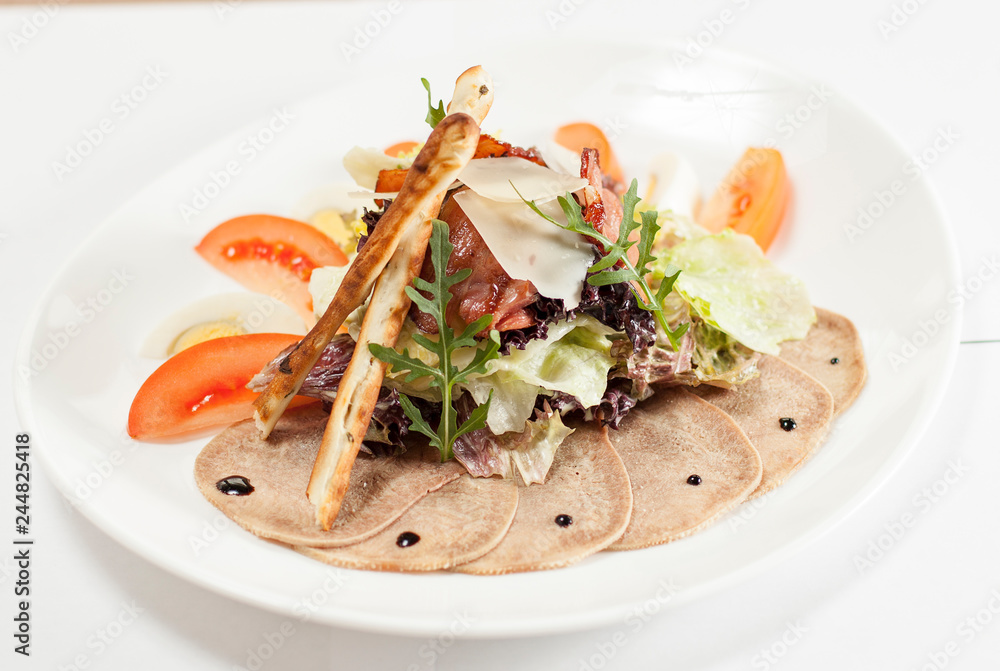 salad on a plate salad on a plate