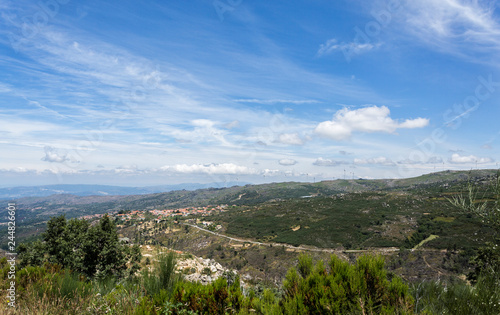 Montemuro Mountain Range Panoramic View