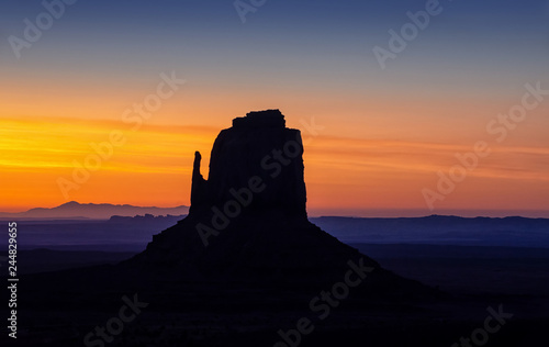 Sunrise At Monument Valley