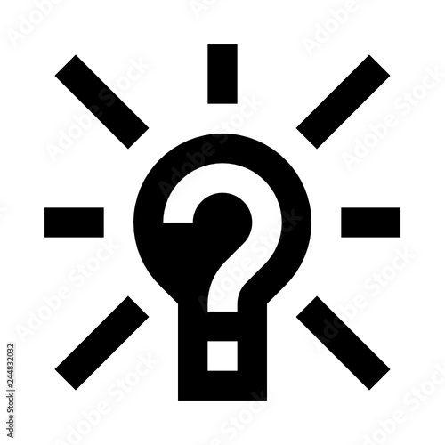 Idea question mark