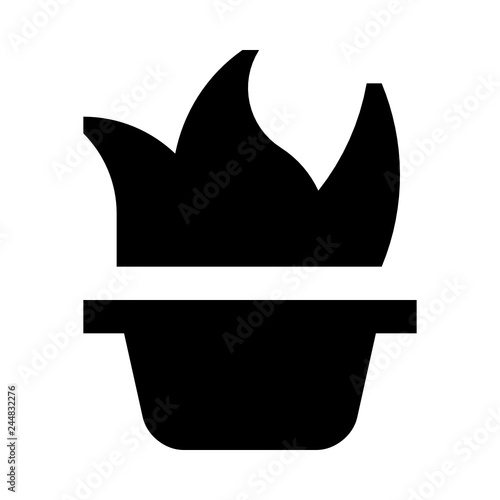 Flower plant herb leaf pot g