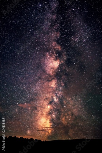 Colorful Milky Way