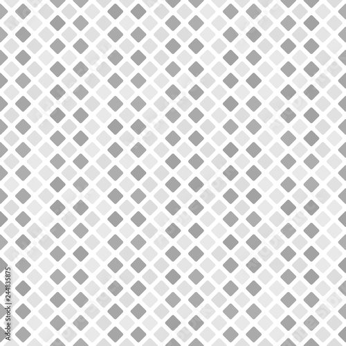 Gray striped diamond pattern. Seamless vector background