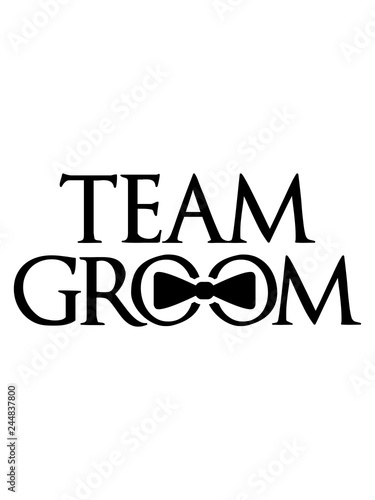 team groom junggesellenabschied bachelor party feiern spaß hochzeit heiraten bräutigam männer freunde crew anzug braut ringe clipart logo design
