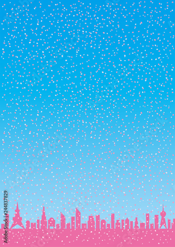桜吹雪